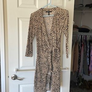 NWOT - never worn BCBGMAXAZRIA cheetah print dress